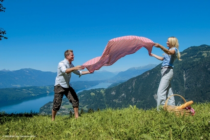 Picknick in Kärnten am Millstätter See – Seevilla Cattina – Urlaub im Appartement am Millstätter See