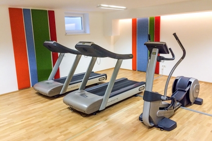 Fitnessraum im benachbarten Sporthotel ROYAL X – Seevilla Cattina – Urlaub im Appartement am Millstätter See